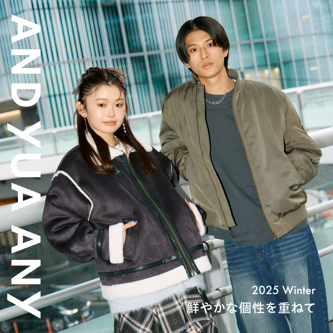 AND YUA ANY（アンユアエイニー） | グローバルワーク（GLOBAL WORK）