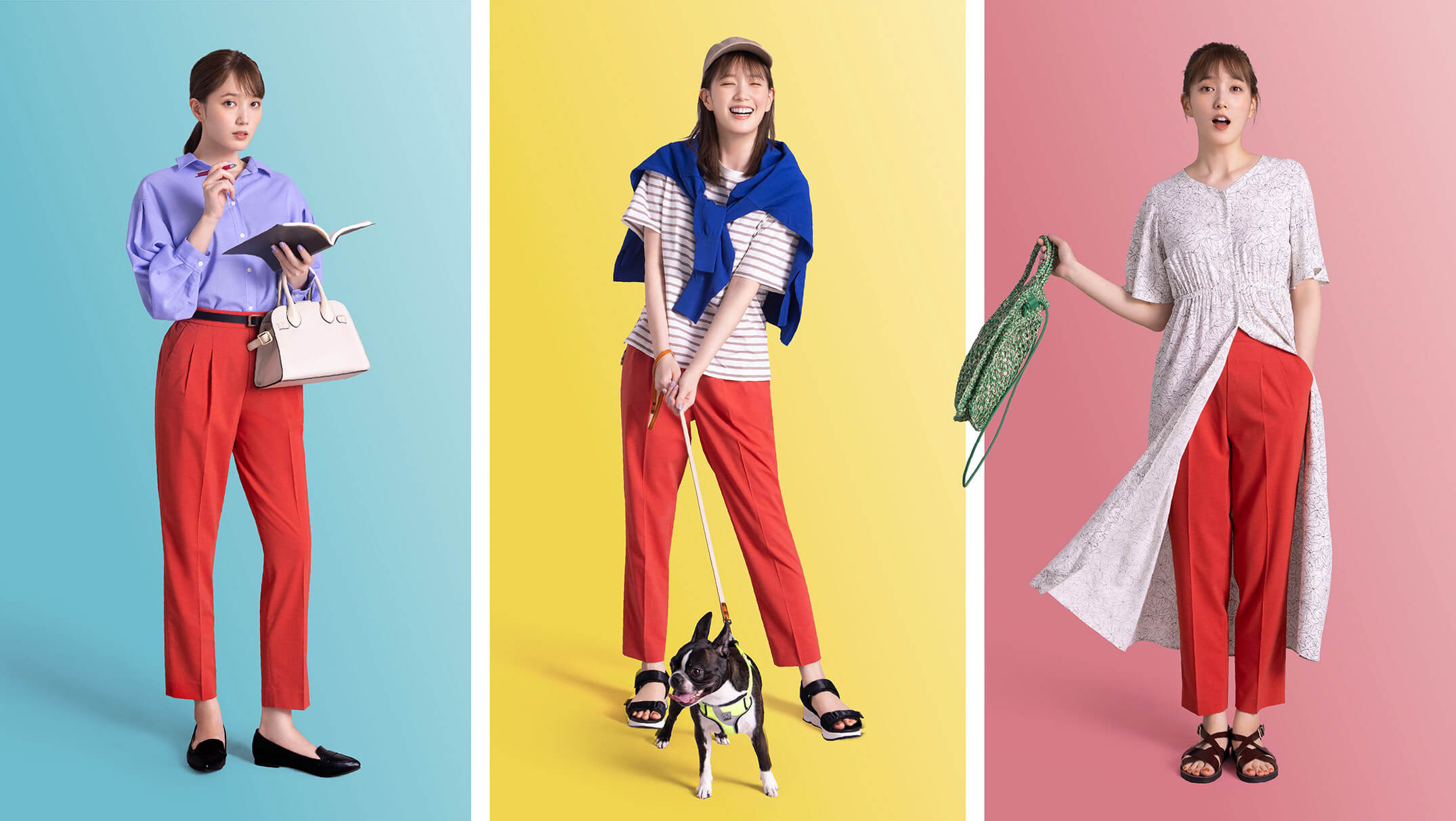 STYLING in SUMMER ウツクシルエット×本田翼
