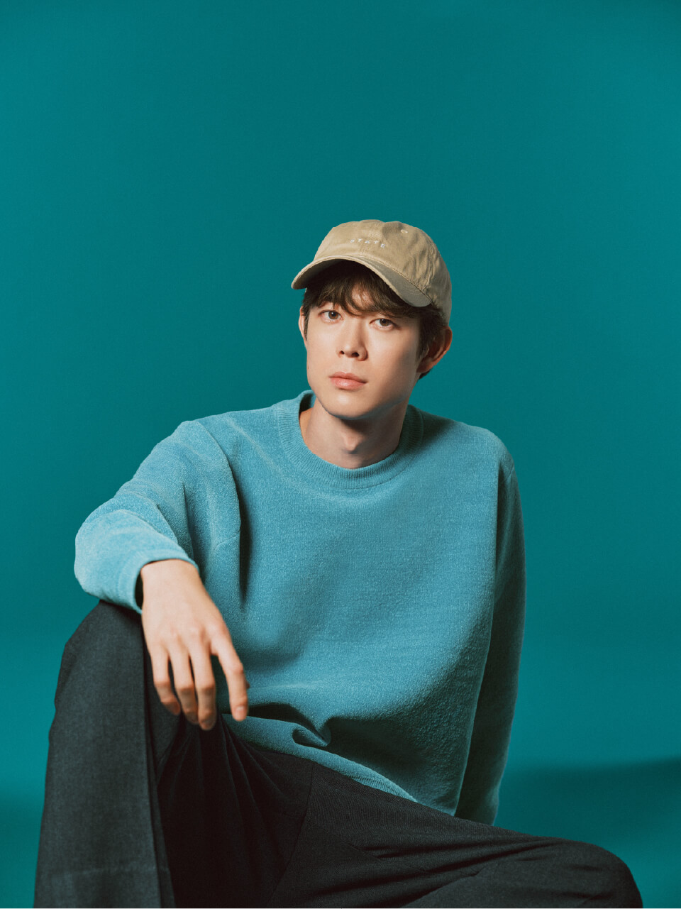 グローバルワークの冬のまちがいない服。for Men | やわらかリッチモール-宮沢氷魚 ph3