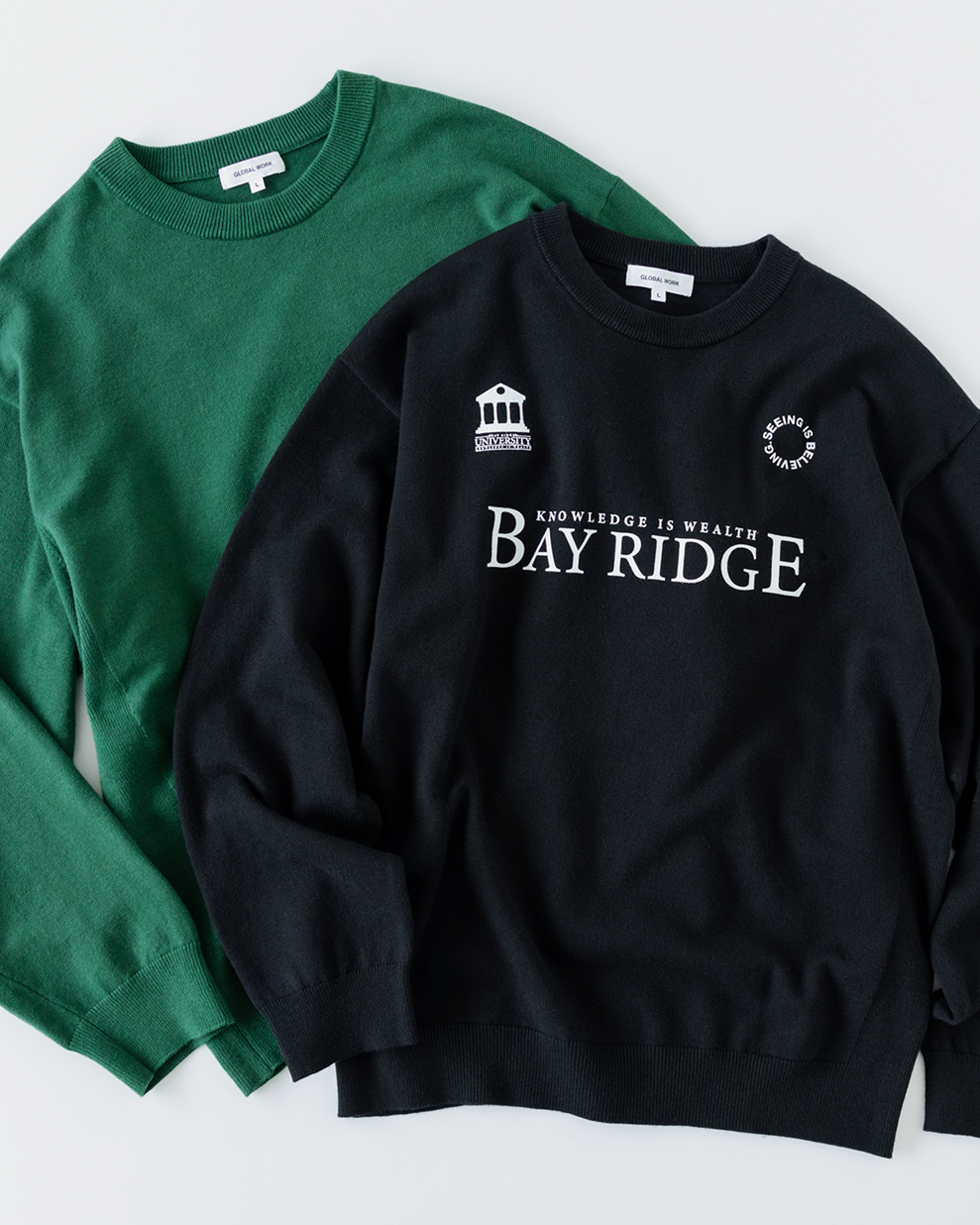 グローバルワークの冬のまちがいない服。for Men | スウェーター- 宮沢氷魚 item1