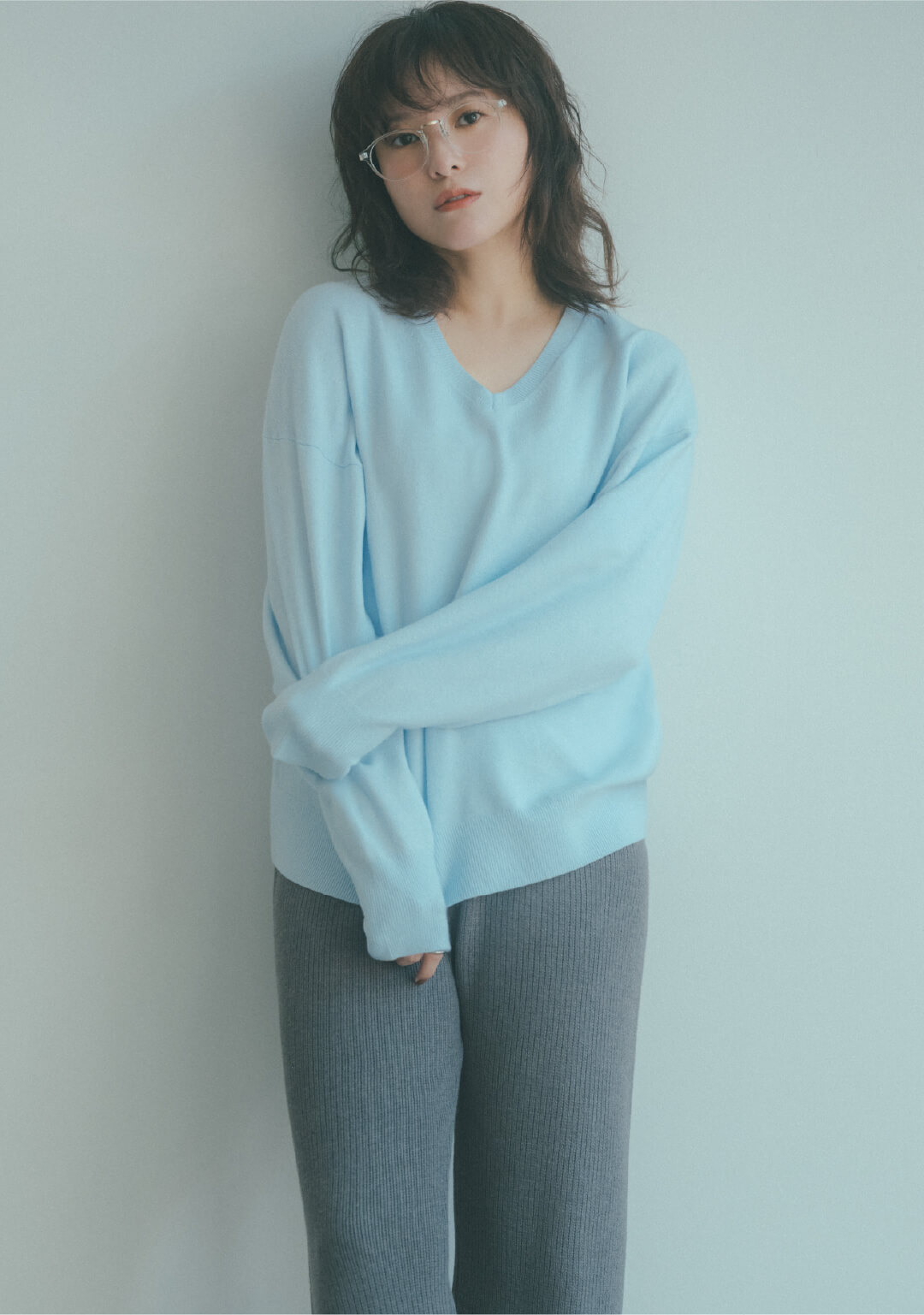 グローバルワークの冬のまちがいない服。for Women | Hugmeニット 吉高由里子 ph1