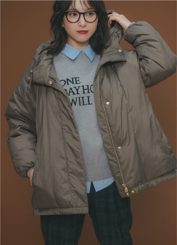 グローバルワークの冬のまちがいない服。for Women | Air Luxe 吉高由里子　thumb