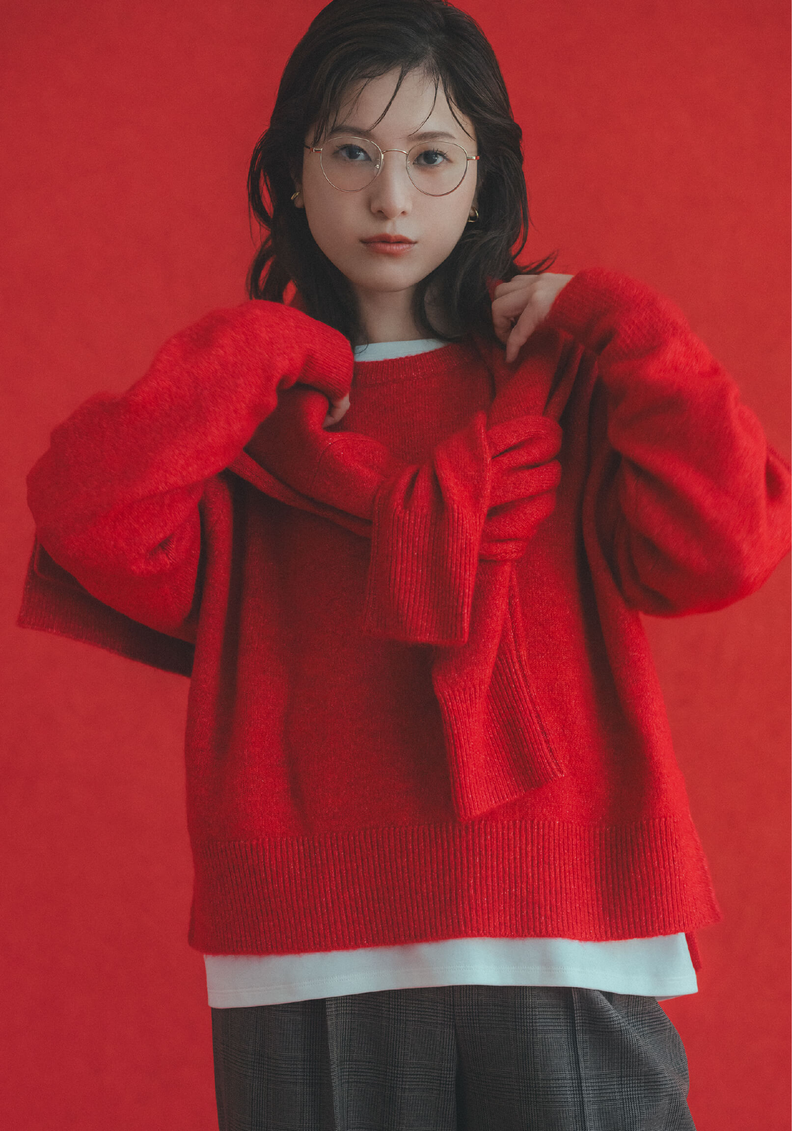 グローバルワークの冬のまちがいない服。for Women | Hugmeニット 吉高由里子 ph1