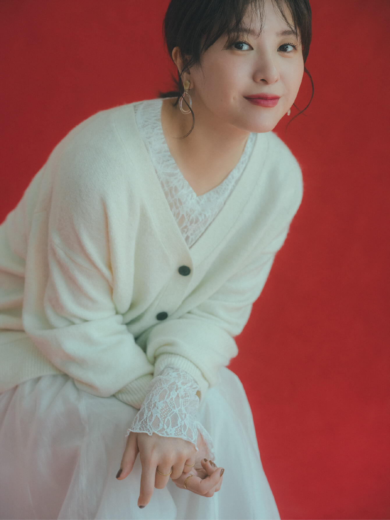 グローバルワークの冬のまちがいない服。for Women | Hugmeニット 吉高由里子 ph5