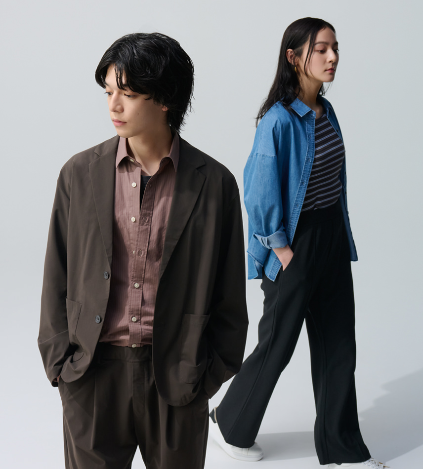 うれしい機能と、良いデザイン。EASY CARE STRETCH SERIES JACKET&PANTS COLLECTION