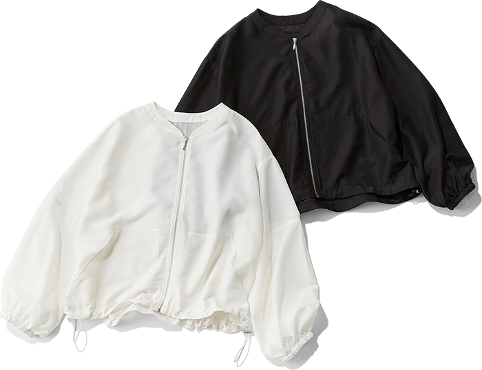 EiiS | SHEER BLOUSON