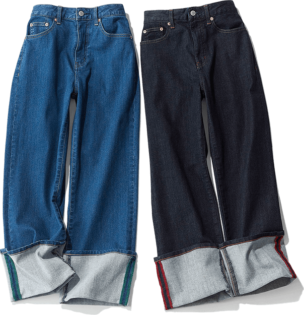 EiiS | DENIM PANTS