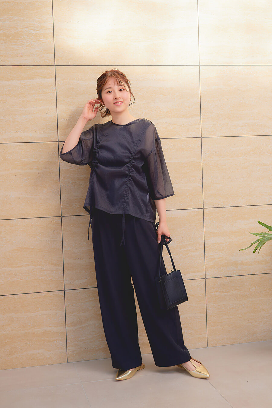 EiiS | Miyamo. SHEER PULLOVER 1