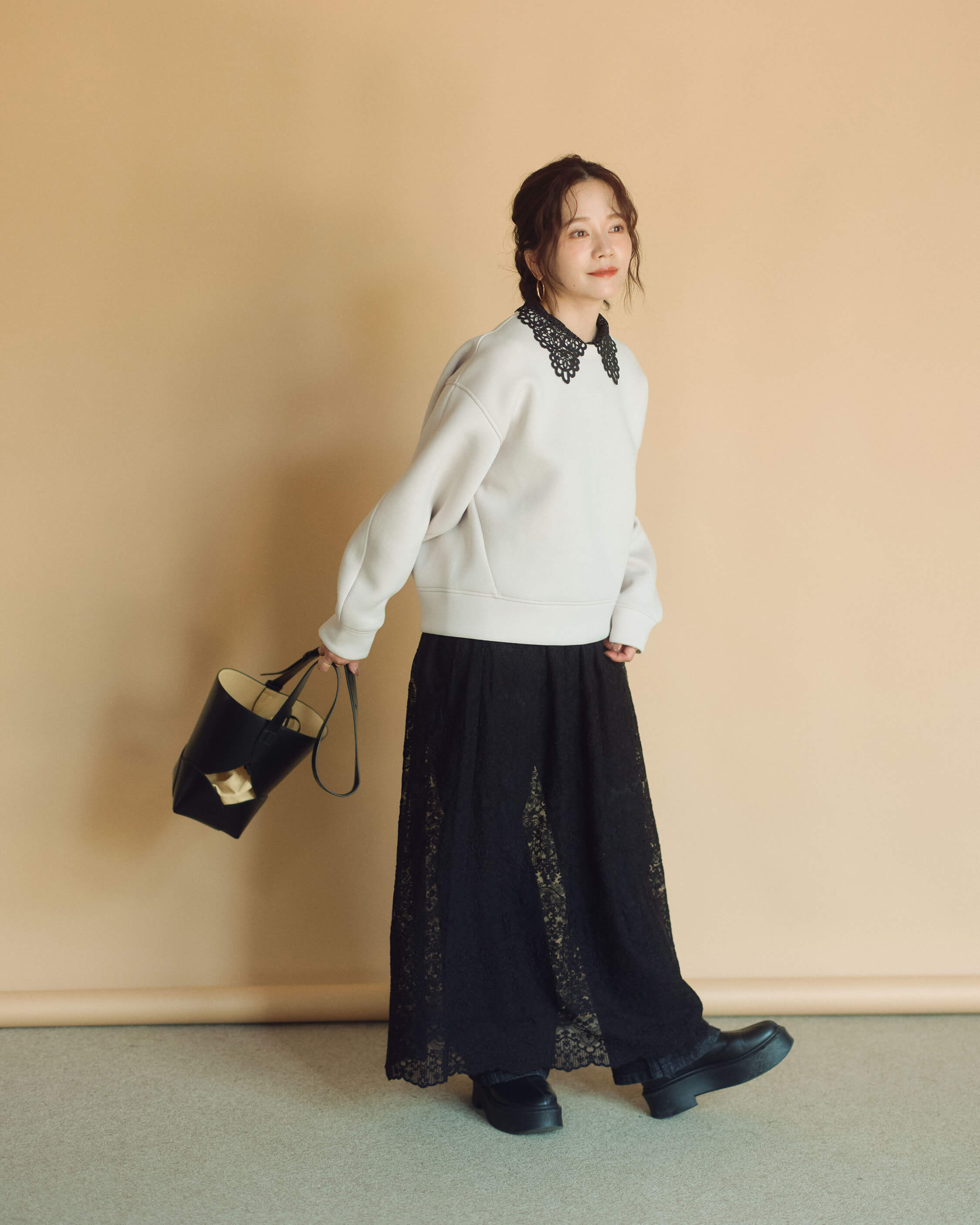EiiS Even if it's small  COFFEE & MILK 2025 Autumn Collaboration with Naoko Takayama | LOOK 5