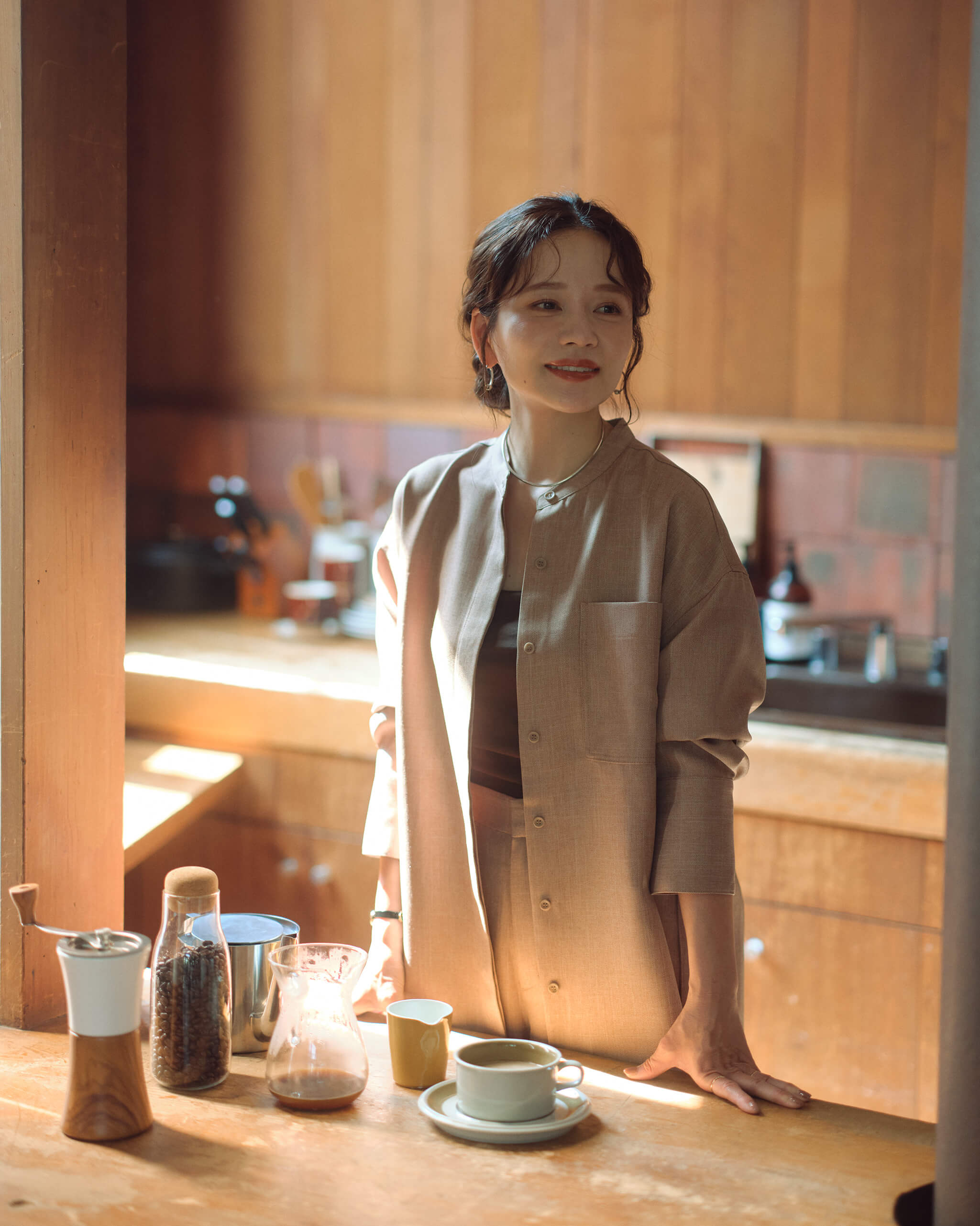 EiiS Even if it's small  COFFEE & MILK 2025 Autumn Collaboration with Naoko Takayama | LOOK 6