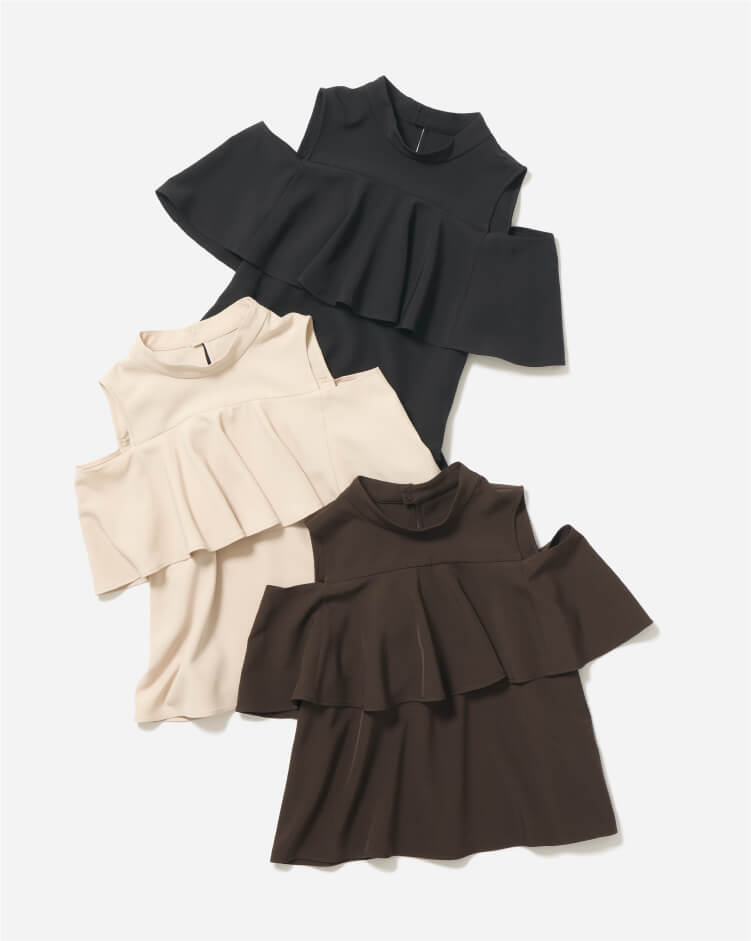 FRILL BLOUSE
