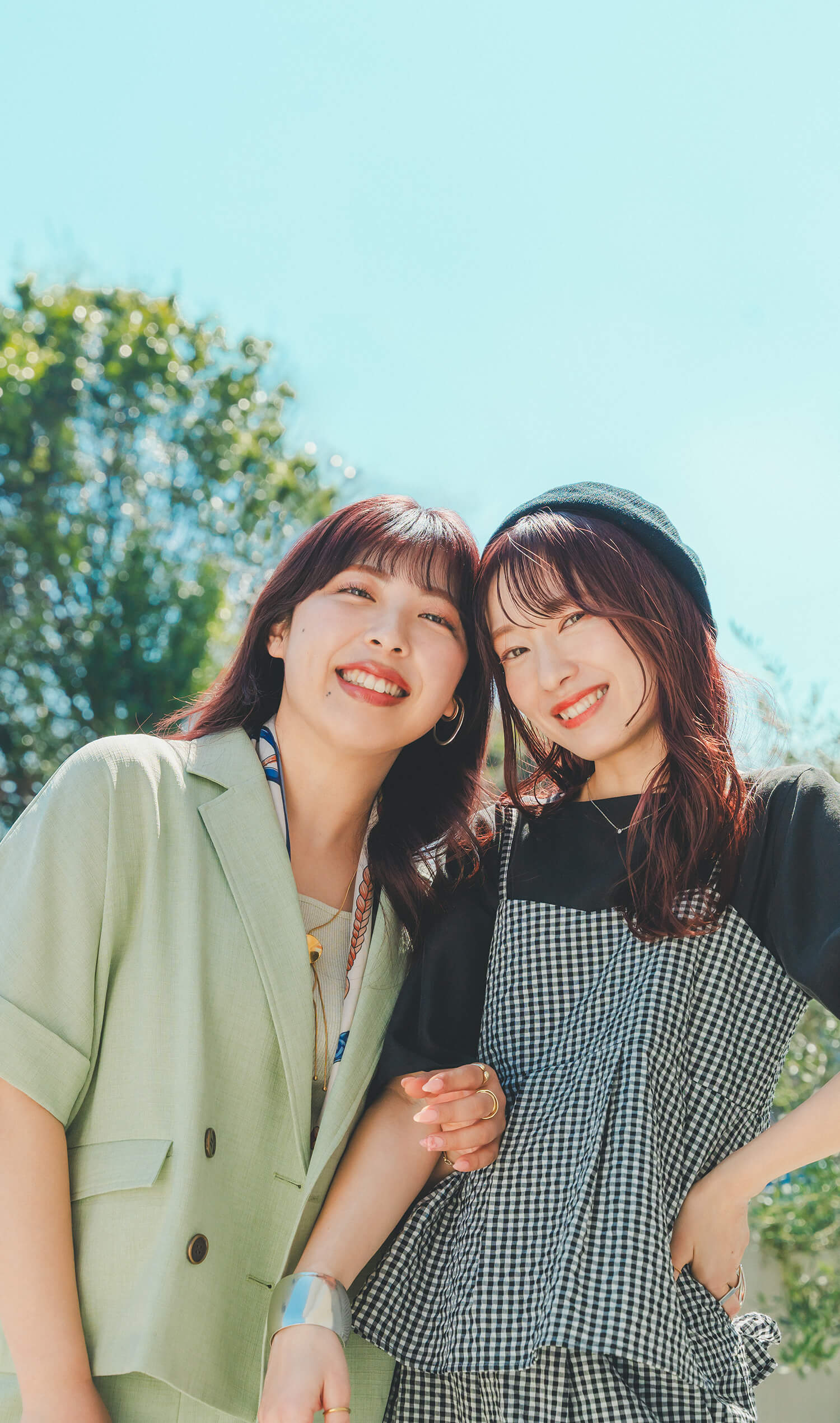 低身長スタッフ“cossy”&“しゅり”プロデュース第2弾! 着まわし力抜群!夏の映え服、完成しました | EiiS (エス) |
