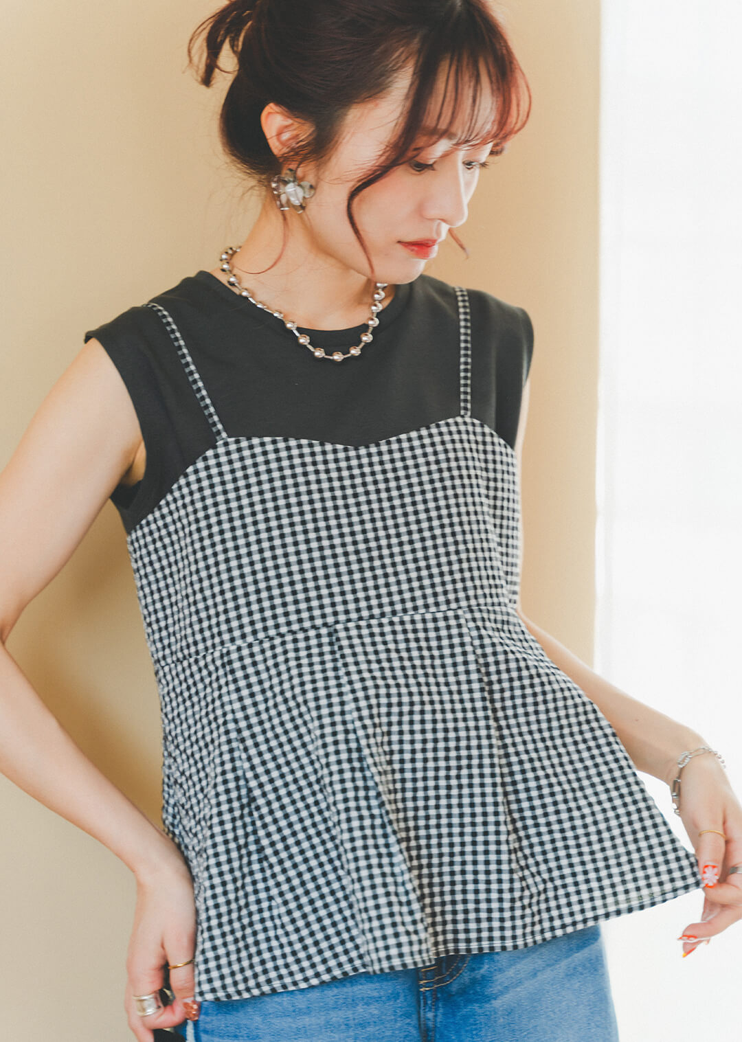 低身長スタッフ“cossy”&amp;“しゅり”プロデュース第2弾！ 着まわし力抜群！夏の映え服、完成しました | EiiS (エス) | cossyが提案する夏の着まわし Day 2 For Shopping