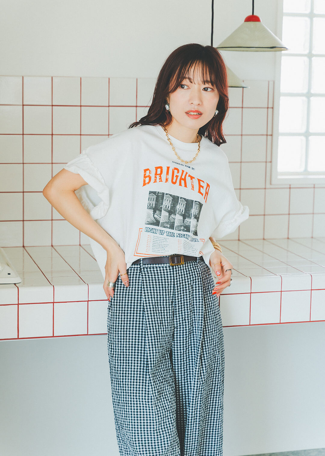 低身長スタッフ“cossy”&amp;“しゅり”プロデュース第2弾！ 着まわし力抜群！夏の映え服、完成しました | EiiS (エス) | cossyが提案する夏の着まわし Day 3 For Family Playtime