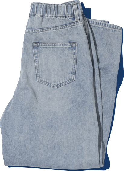 この夏も、デニムの気分。吉高由里子がはきこなすデニムシリーズ。 GOOD DENIM 2025 Summer with Yuriko Yoshitaka  | GOOD DENIM BAGGY PANTS