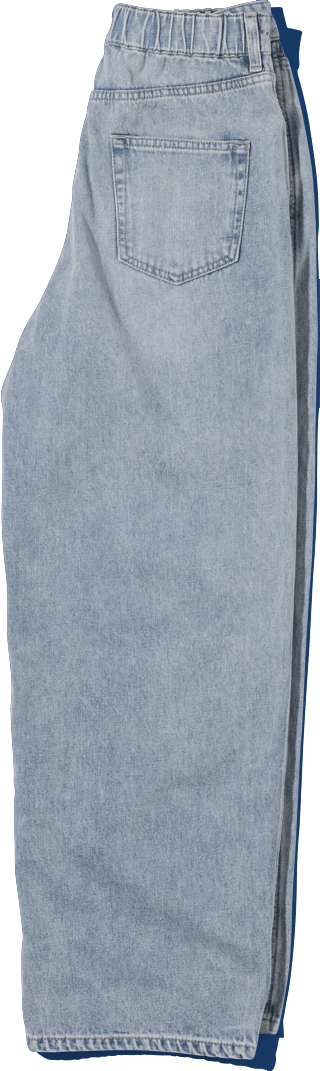 この夏も、デニムの気分。吉高由里子がはきこなすデニムシリーズ。 GOOD DENIM 2025 Summer with Yuriko Yoshitaka  | GOOD DENIM BAGGY PANTS
