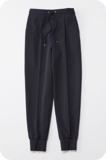ウツクシルエットイージージョグパンツ