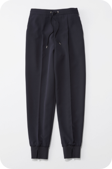 ウツクシルエットイージージョグパンツ