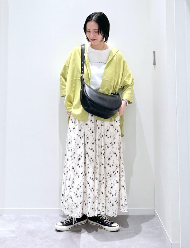 Staff Coordinate for Wide Pants｜スタッフはどう着こなしている？ショップスタッフの着こなし②