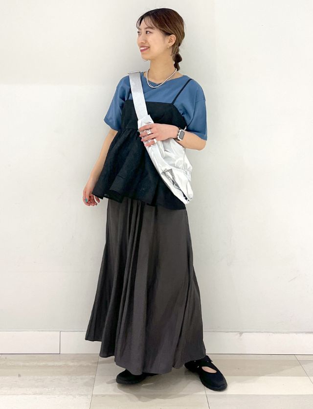 Staff Coordinate for Wide Pants｜スタッフはどう着こなしている？ショップスタッフの着こなし③