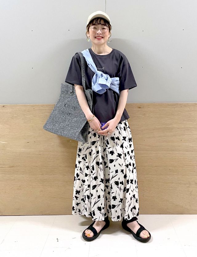 Staff Coordinate for Wide Pants｜スタッフはどう着こなしている？ショップスタッフの着こなし④