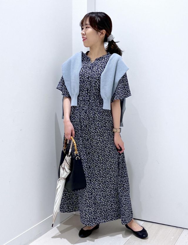 Staff Coordinate for One-piece｜How do the staff dress? Shop staff's fashion③