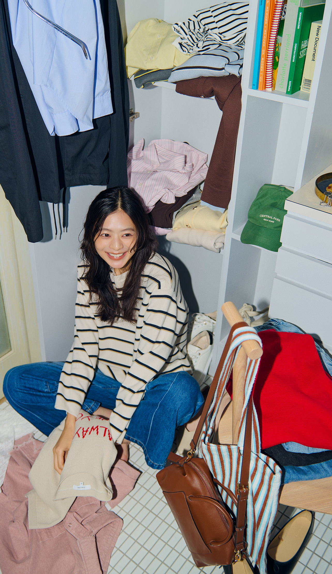 もう悩まない！時短で決まる掛け算コーデテク SPRING CLOSET IDEAS 定番アイテム×カジュアルパンツ