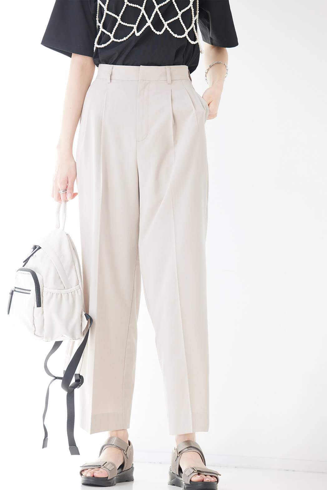 Utsuku-silhouette for Summer ひと夏のウツクシルエットパンツ