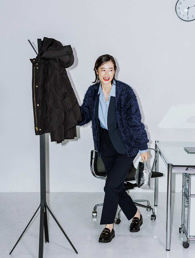 あったかくてキレイにキマるウツクシルエットで冬を乗り切る! | ウツクシルエットパンツプレミアムストレート 2