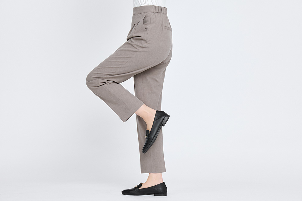 試着しなくてもわかる！　新ウツクシルエット　徹底解剖2025春 | ウツクシルエットテーパードパンツ detail 6