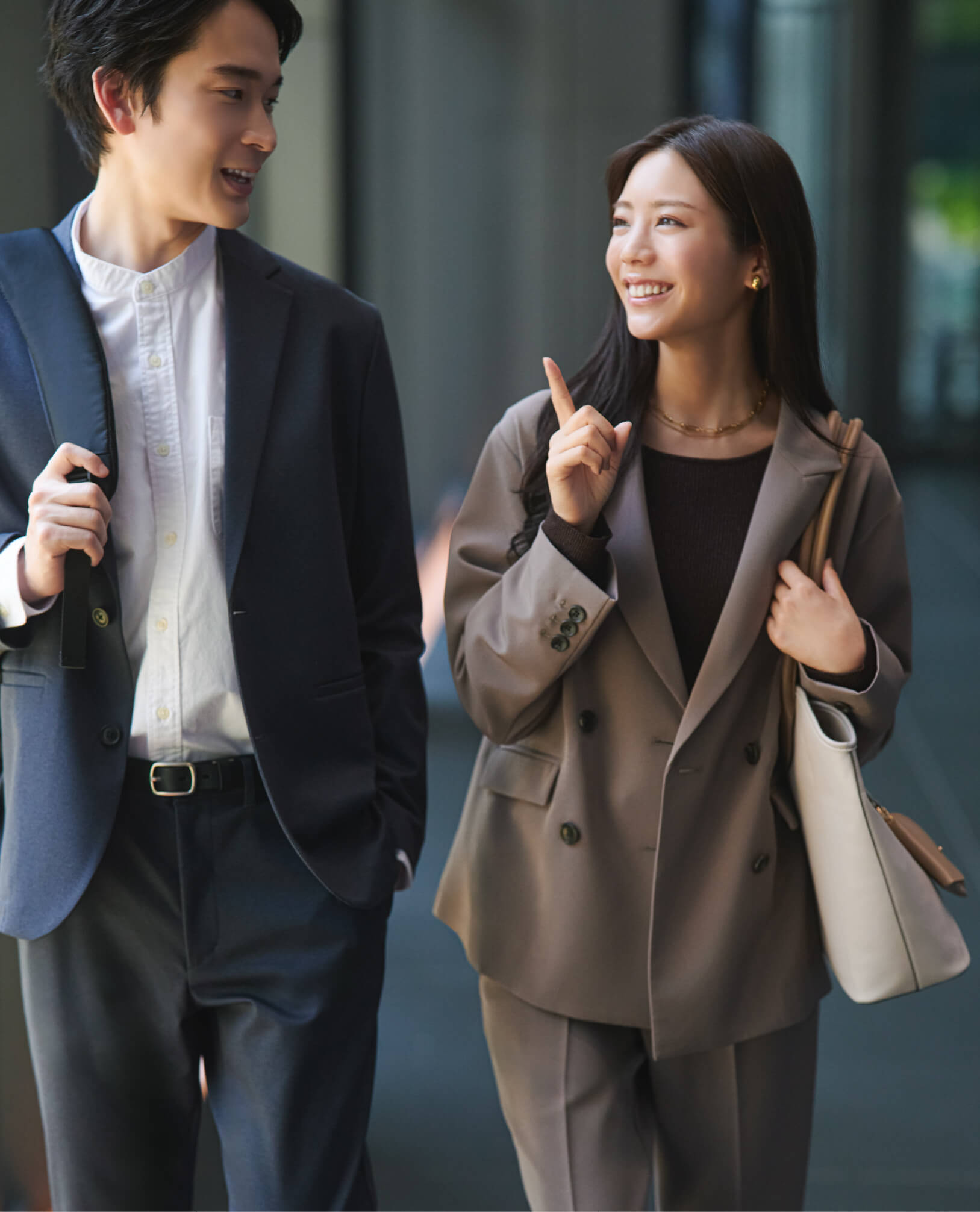 OFFICE WEAR SELECTION 仕事全力ガール恋の始まりストーリー | 月曜日 : AM 9:00　アスカ３