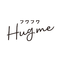 ロゴ フワフワHug meニットシリーズ